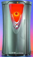 Вертикальный солярий megaSun Tower pureEnergy T200-T230