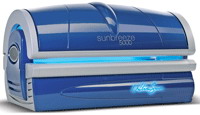 Горизонтальный солярий SunBreeze 5000/3 Magnum Power - Ultrasun